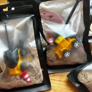 Yellow Kids Construction Truck Toy 5 bags